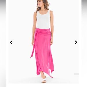 Soma 7 way convertible dress magenta size medium